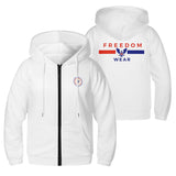 Freedom Wear Youth Lightweight Zipper Jumper Sweatshirt Hoodie