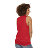 Purple Queen (Dark Red) Unisex Tank Top (AOP)