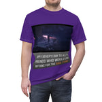 Soul Stone Purple Father's Day Unisex AOP Cut & Sew Tee