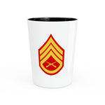 Marine Corps  Staff Sergeant Shot Glass