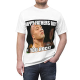 The Rock Father's Day Unisex AOP Cut & Sew Tee