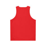 Golden Queen (Red) Unisex Tank Top (AOP)