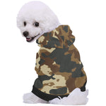 Camo Print Pet Dog Hoodie