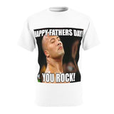 The Rock Father's Day Unisex AOP Cut & Sew Tee