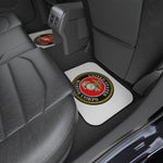 Marine Corps (White) Car Mats (Set of 4)