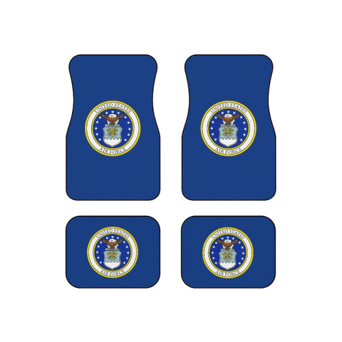 Air Force (Blue) Car Mats (Set of 4)