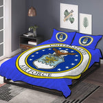 Air Force (Blue) Polyester Quilt Bed Sets