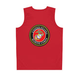 Marine Corps Dark Red Basketball Jersey