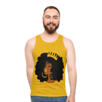 Golden Queen (Yellow) Unisex Tank Top (AOP)