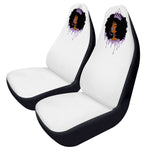 Queen (Purple) Microfiber Car Seats Cover 2Pcs - Wear Freedom Wear