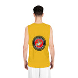 Marine Corps Gold Basketball Jersey