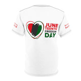 Marion County Library Juneteenth Freedom Day Unisex AOP Cut & Sew Tee