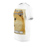 Picking up My Poop Father's Day Unisex AOP Cut & Sew Tee