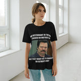 Father's Day/Mother's Day  Unisex AOP Cut & Sew T-Shirt