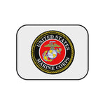 Marine Corps (White) Car Mats (Set of 4)