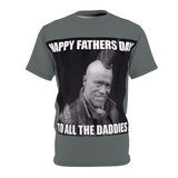 Mondo's Dark Grey Father's Day Unisex AOP Cut & Sew Tee