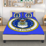 Air Force (Blue) Polyester Quilt Bed Sets