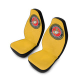 Marine Corps (Gold) Polyester Car Seat Covers