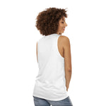 Purple Queen (White) Unisex Tank Top (AOP)