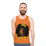 Golden Queen (Crusta) Unisex Tank Top (AOP)