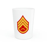 Marine Corps  Staff Sergeant Shot Glass