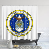 Air Force Quick-drying Shower Curtain