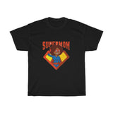 Supermom Logo 9 Unisex Heavy Cotton Tee - Wear Freedom Wear