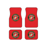 Marine Corps (Red) Car Mats (Set of 4)