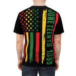 Freedom Wear Juneteenth Flag Unisex AOP Cut & Sew Tee