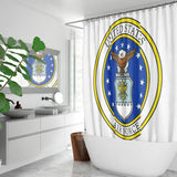 Air Force Quick-drying Shower Curtain