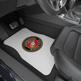 Marine Corps (White) Car Mats (Set of 4)