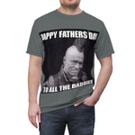 Mondo's Dark Grey Father's Day Unisex AOP Cut & Sew Tee