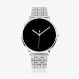 Black Instafamous Steel Strap Quartz watch - Wear Freedom Wear