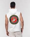 Marine Corps  Men's Premium Heavyweight Sleeveless Hoodie - Wear Freedom Wear