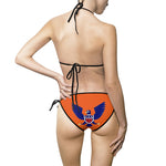 Freedom Wear Women's Orange Bikini Swimsuit