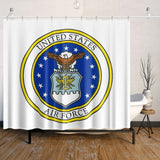 Air Force Quick-drying Shower Curtain