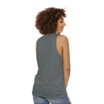 Golden Queen (Dark Grey) Unisex Tank Top (AOP)