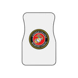 Marine Corps (White) Car Mats (Set of 4)