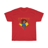 Supermom Logo 9 Unisex Heavy Cotton Tee - Wear Freedom Wear