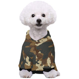 Camo Print Pet Dog Hoodie