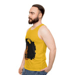 Golden Queen (Yellow) Unisex Tank Top (AOP)