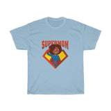Supermom Logo 9 Unisex Heavy Cotton Tee - Wear Freedom Wear
