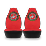 Marine Corps (Red) Polyester Car Seat Covers