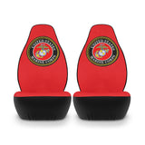 Marine Corps (Red) Polyester Car Seat Covers