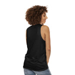 Golden Queen (Black) Unisex Tank Top (AOP)