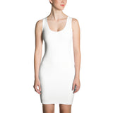 White Sublimation Cut & Sew Dress - Wear Freedom Wear