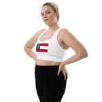 GA State Flag sports bra - Wear Freedom Wear