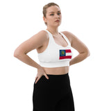 GA State Flag sports bra - Wear Freedom Wear