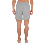 Light Grey Men's Athletic Long Shorts