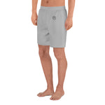 Light Grey Men's Athletic Long Shorts